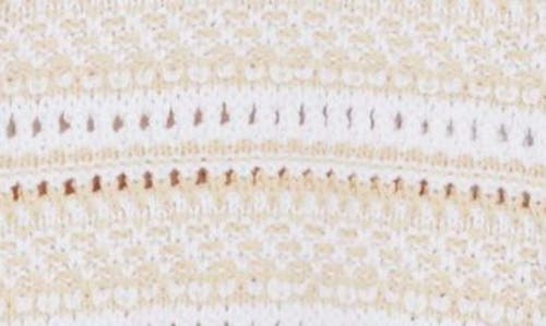 By Design May Tonal Sweater In Bright White/almond Milk