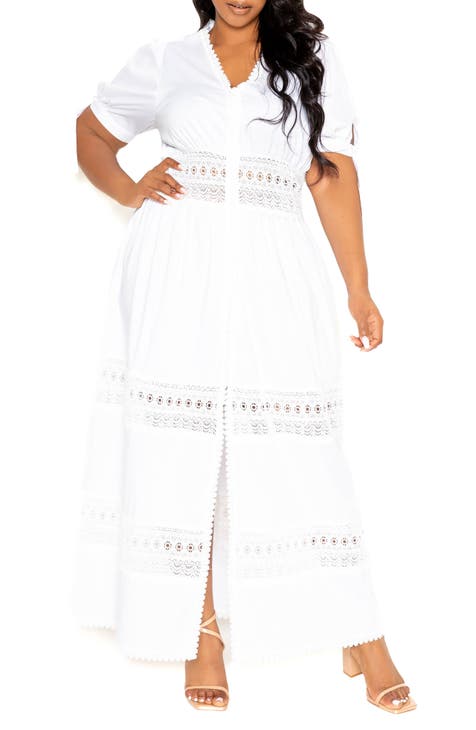 White Dress Rhinestone Fringe  White Birthday Dress Plus Size