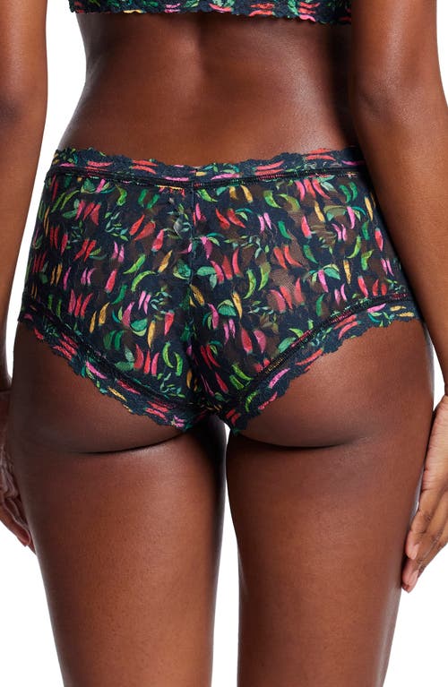 Shop Hanky Panky Print Boyshorts In Extra Spice