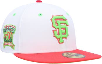 New Era San Francisco Giants White on White 59FIFTY Fitted Hat