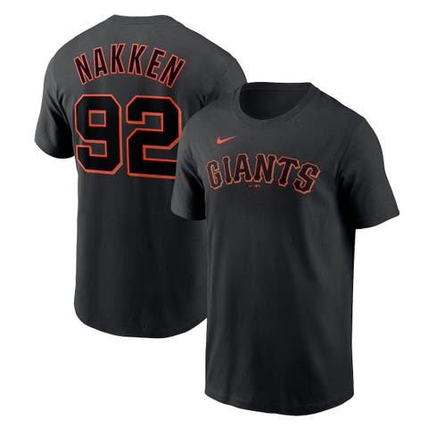 Men's Nike Alyssa Nakken Cream San Francisco Giants Home Replica Player Jersey Size: Large