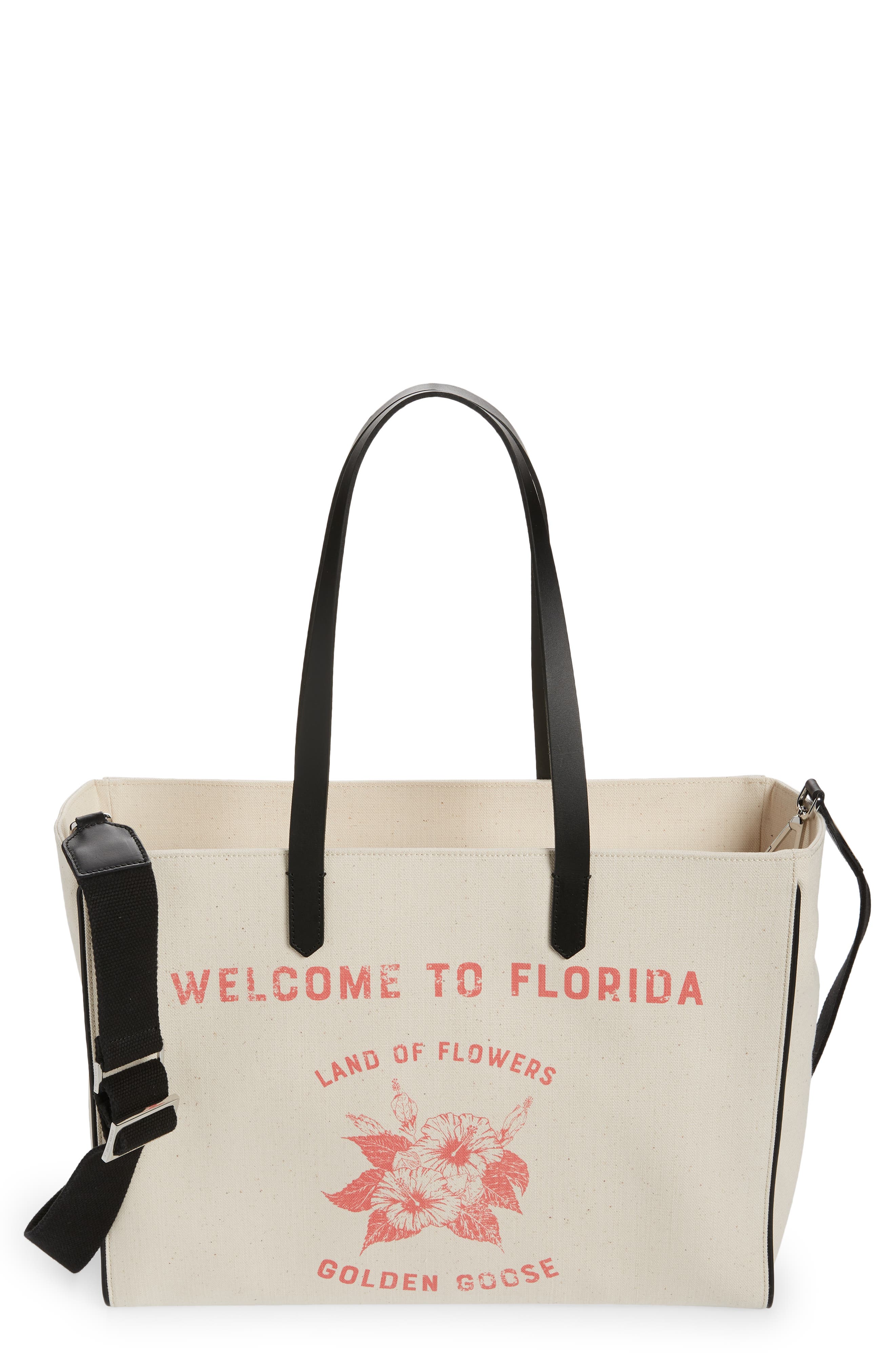 golden goose canvas tote