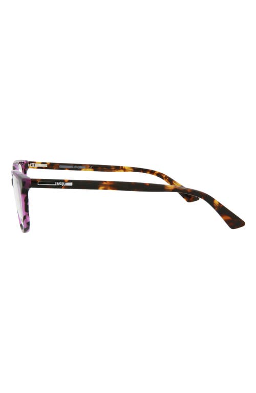Mcq By Alexander Mcqueen Mcq 54mm Core Cat Eye Optical Glasses In Avana Avana Transparent