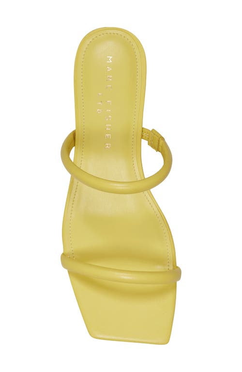 Marc Fisher Ltd Raelyn Sandal In Yellow