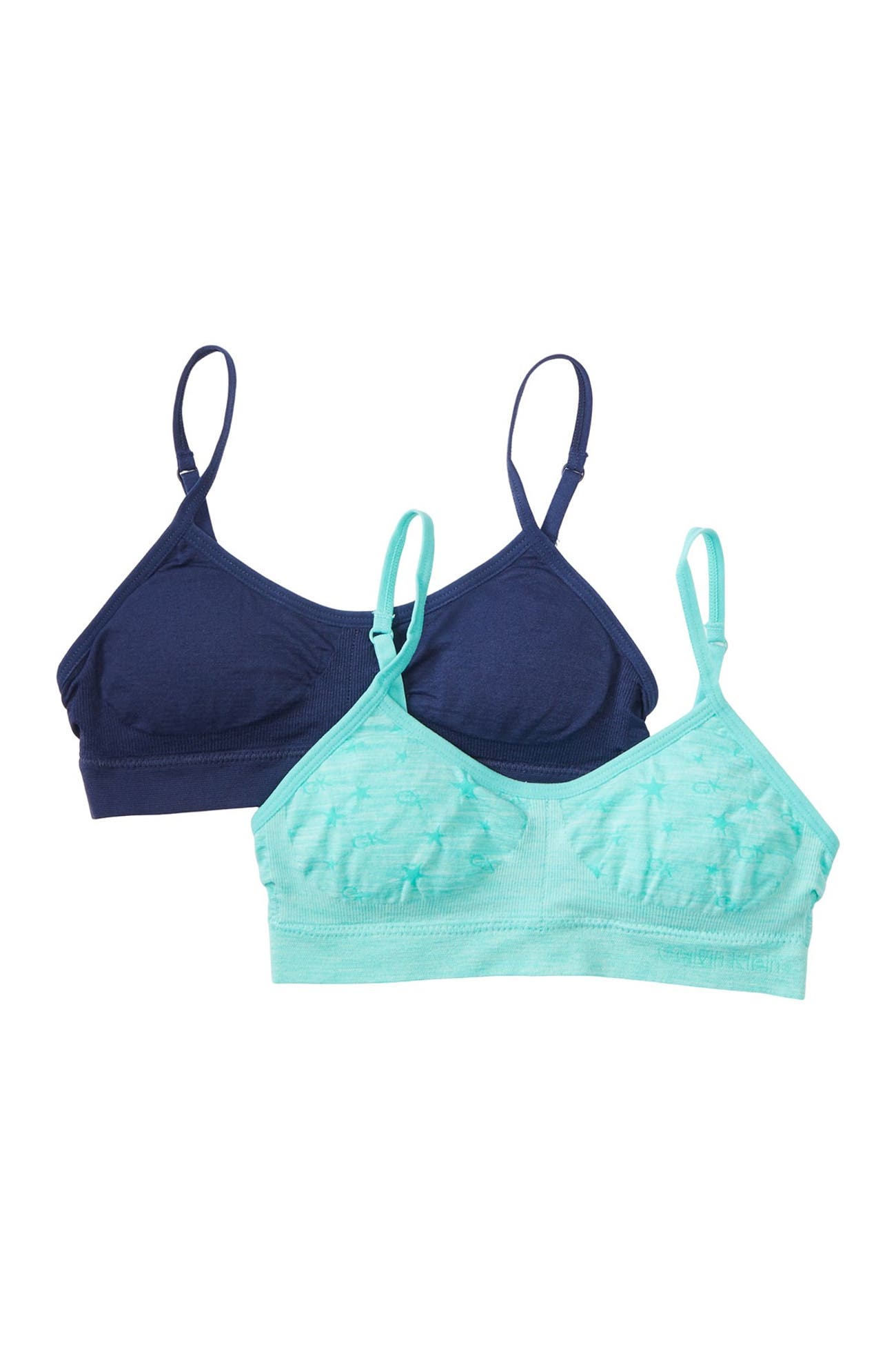 Calvin Klein Seamless Soft Crop Bras Pack of 2 Nordstrom Rack