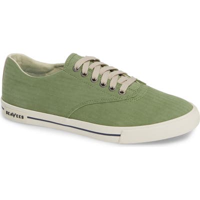 Seavees Hermosa Plimsoll Surfwash Sneaker, Green