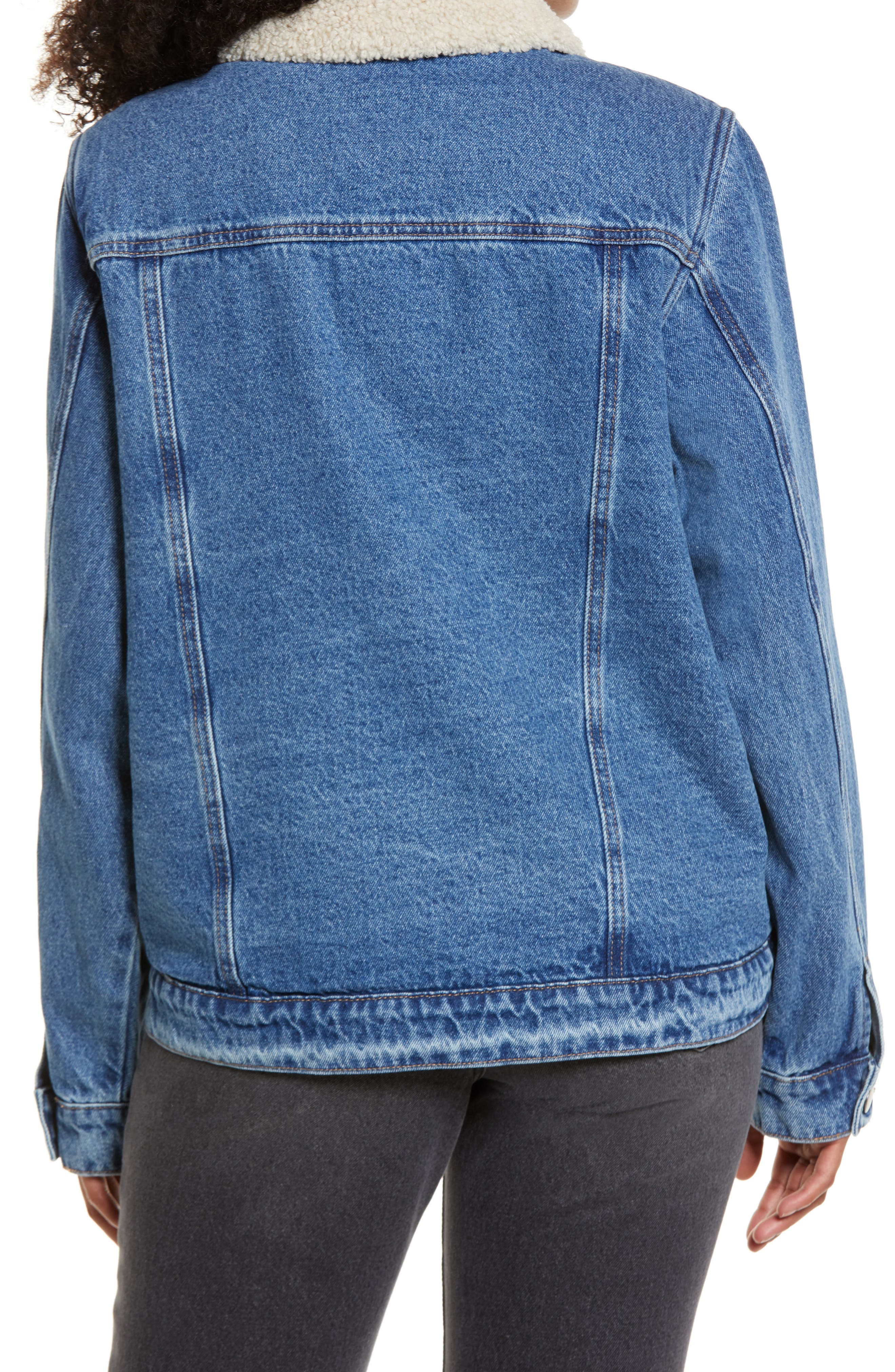 BP. Denim Oversize Trucker Jacket with 