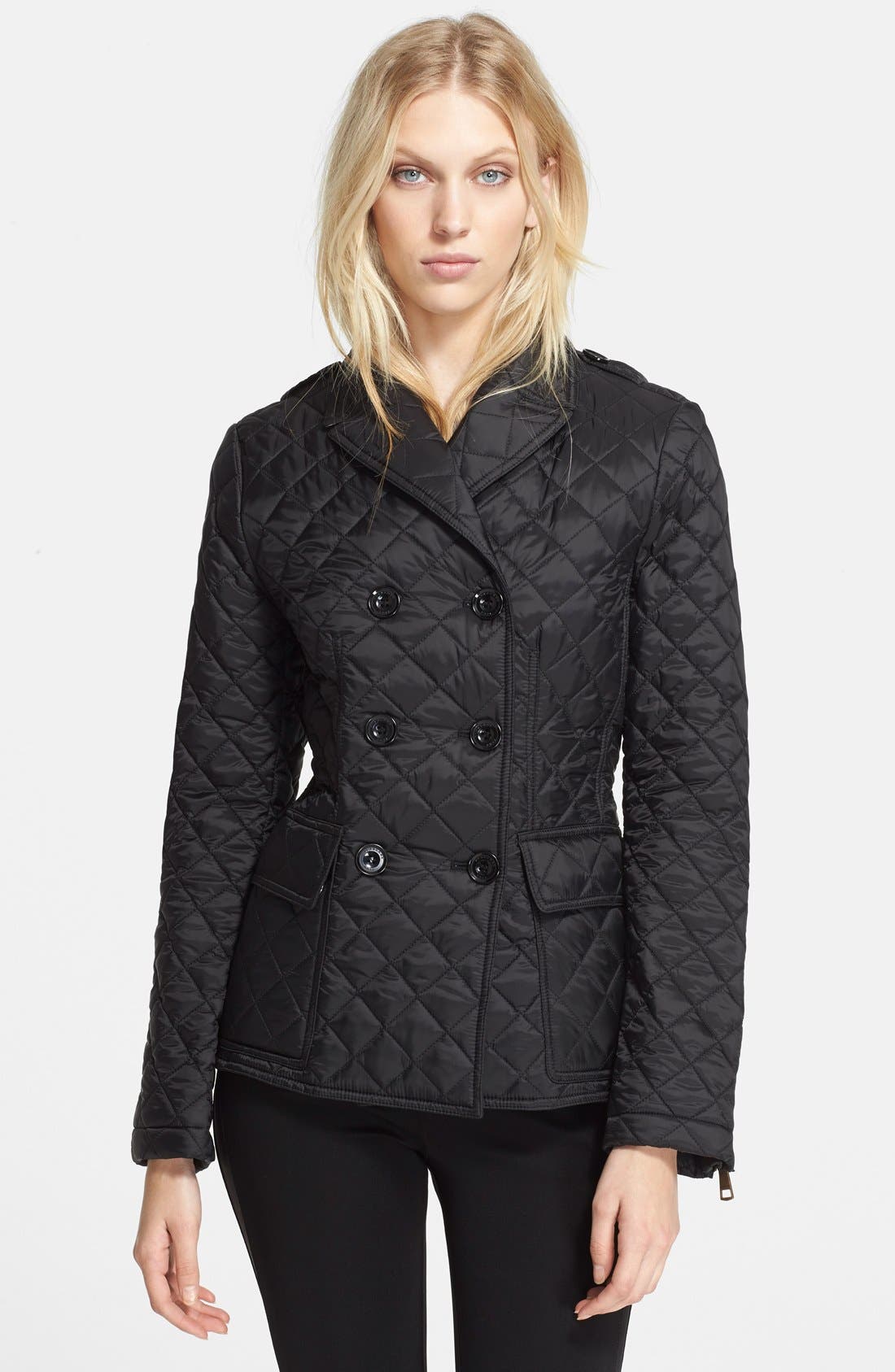 Burberry Brit 'Marriford' Diamond Quilt Jacket | Nordstrom