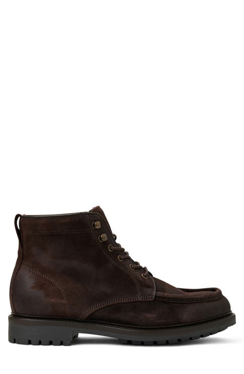 Shop Bruno Magli Scotty Lugged Moc Toe Combat Boot In Biscotti