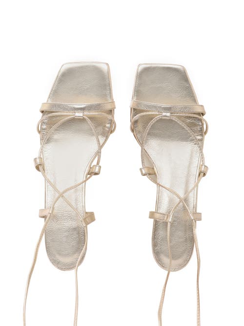 Maguire Livia Heel In Metallic Gold