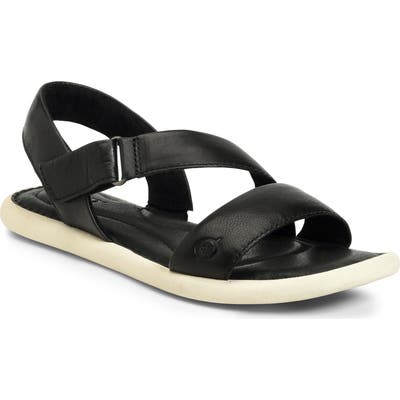 B?rn Rahway Strappy Sandal, Black