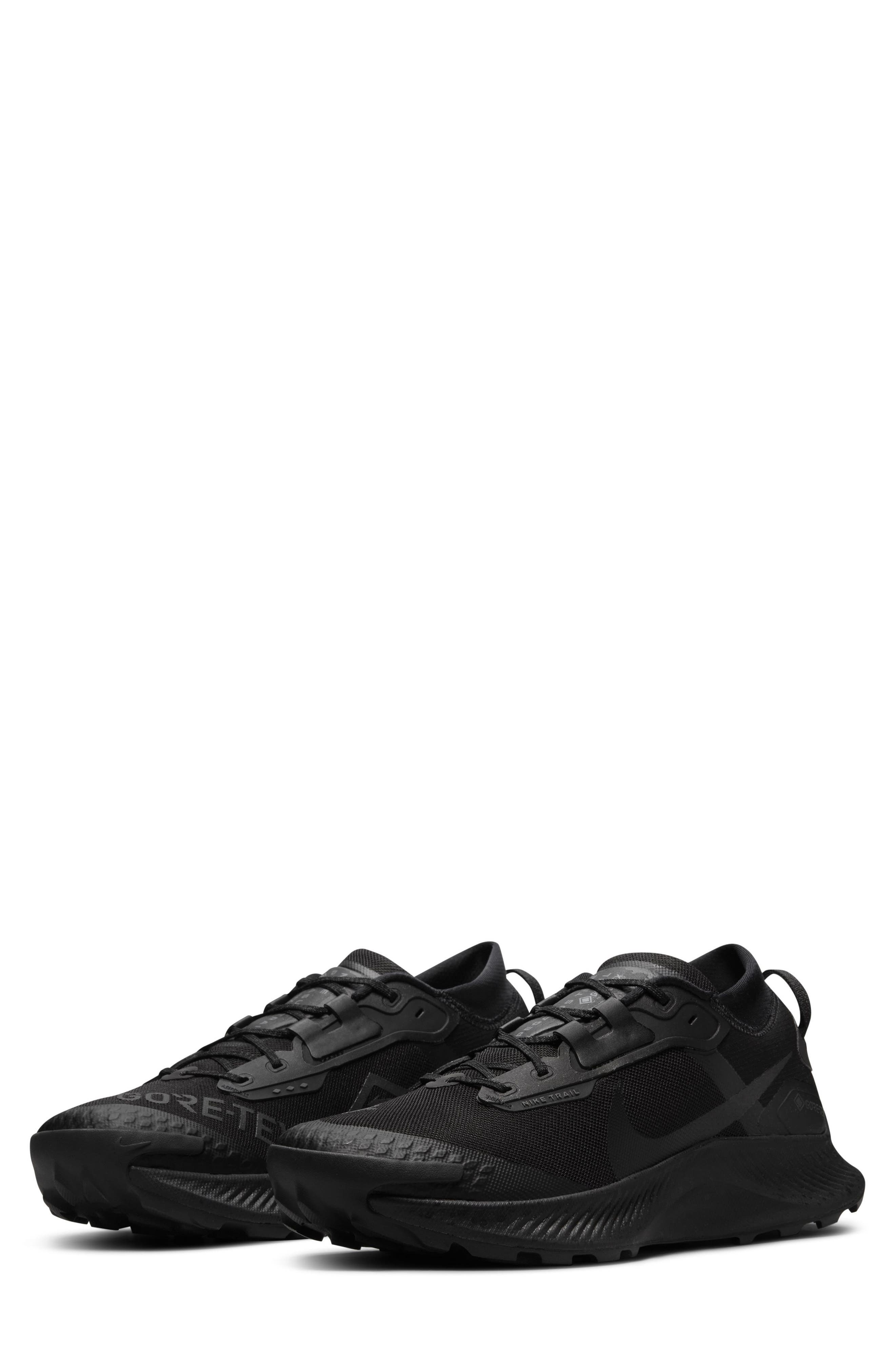 mens black gore tex trainers