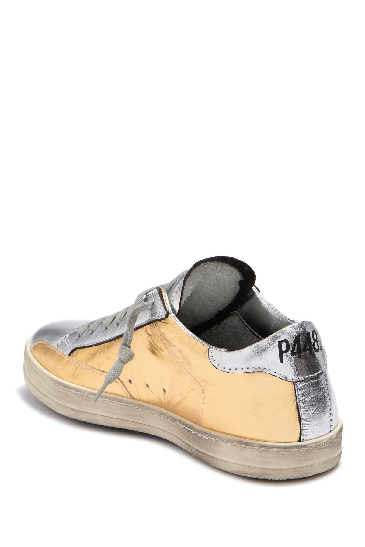p448 john tartan metallic sneaker