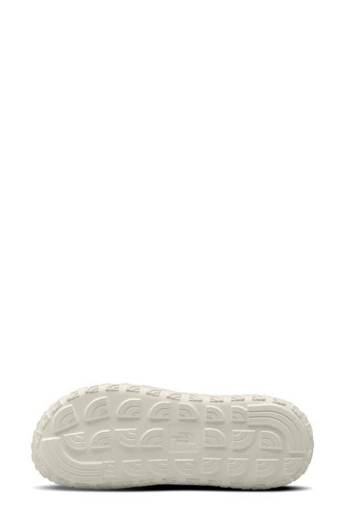 Shop The North Face Never Stop Cush Slide Sandal In White Dune/white Dune