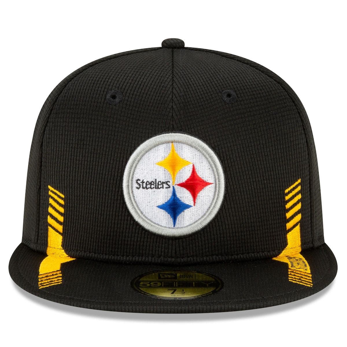 steelers hats fitted