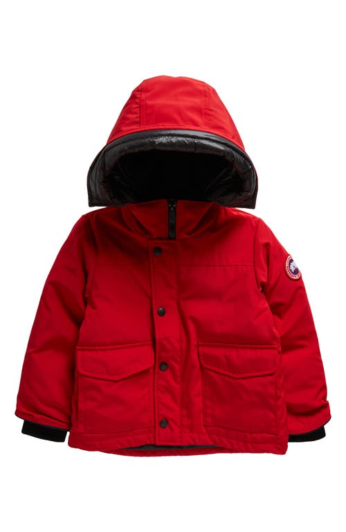 Canada Goose Kids' Lynx Down Parka in Fortune Red at Nordstrom, Size 2-3 Y