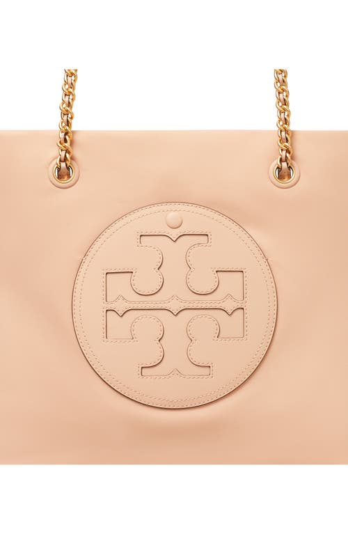 Shop Tory Burch Ella Chain Tote In Pink Sand