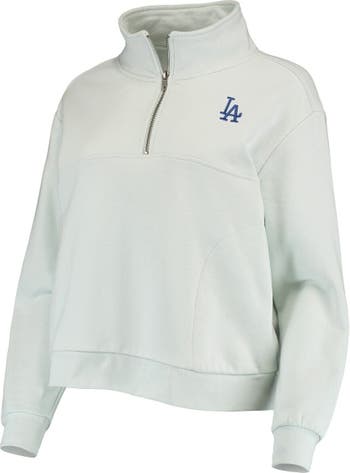 Men's Los Angeles Dodgers Nike Royal Anorak 1/2-Zip Pullover Hooded Jacket