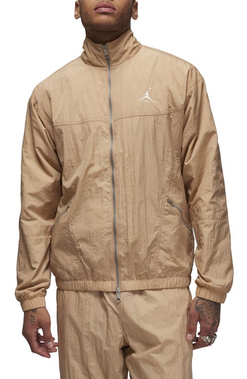 Jordan Essentials Warm-up Jacket In Hemp/sail