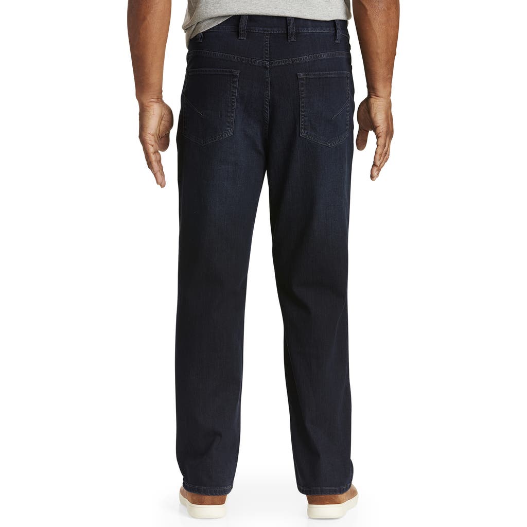 True Nation Dane Blue Relaxed-fit Stretch Jeans In Dane Blue Eco