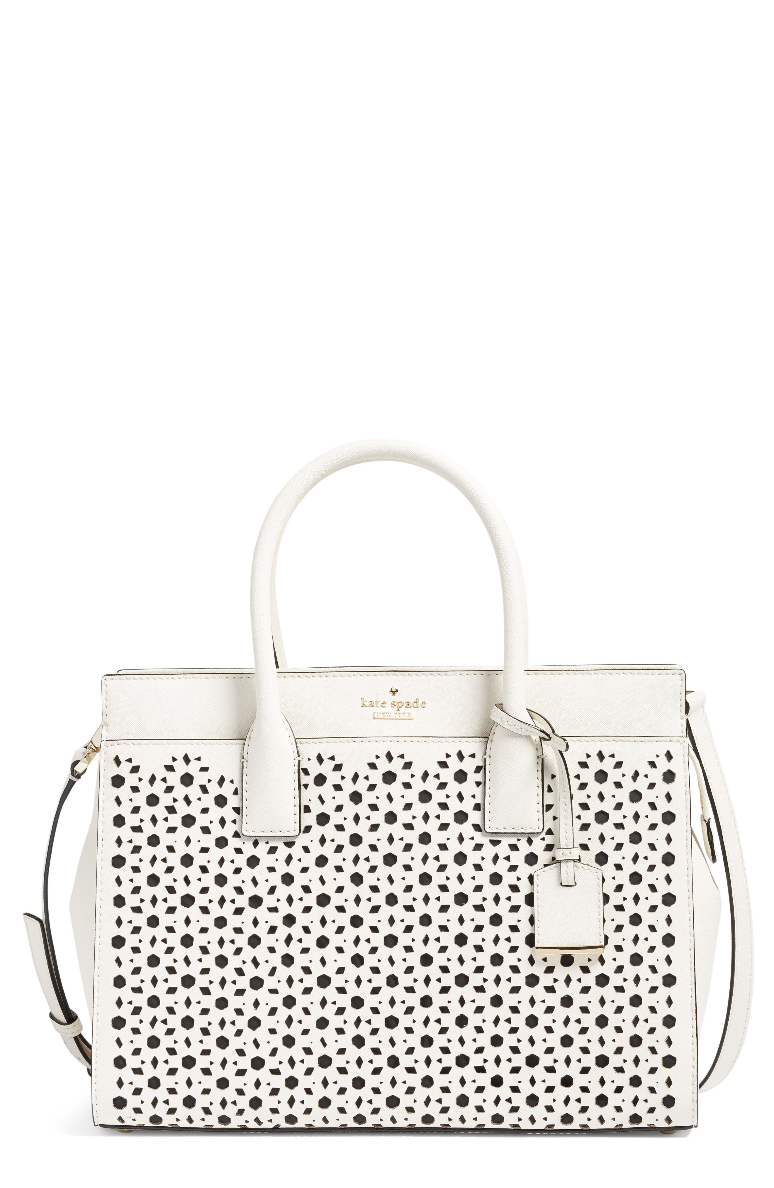 kate spade perforated bag