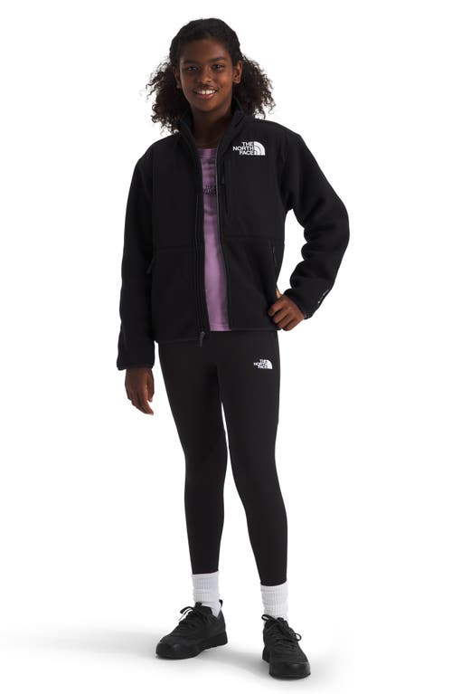 The North Face Big Kids Denali Jacket In Tnf Black