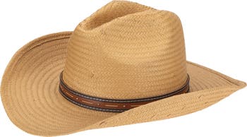 San Diego Hat Toasted Paperbraid Cowboy Hat | Nordstromrack