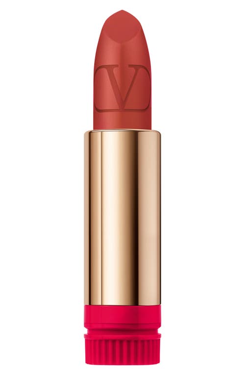 Shop Valentino Rosso  Refillable Lipstick Refill In 409a/matte