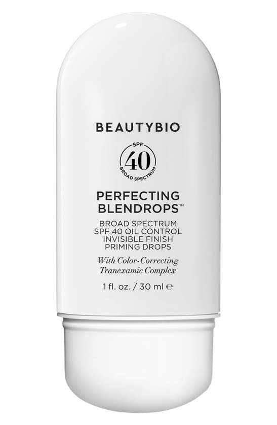 Beautybio Perfecting Blendrops™ Broad Spectrum Spf 40 Oil Control Invisible Finish Priming Drops, 30 oz In White