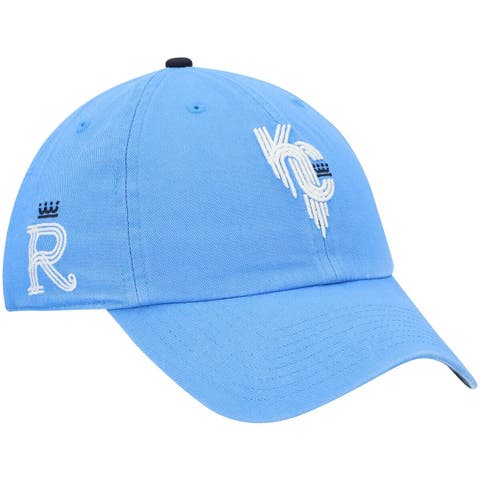 Men's Fanatics Branded Light Blue/Royal Kansas City Royals Iconic Multi  Patch Fitted Hat