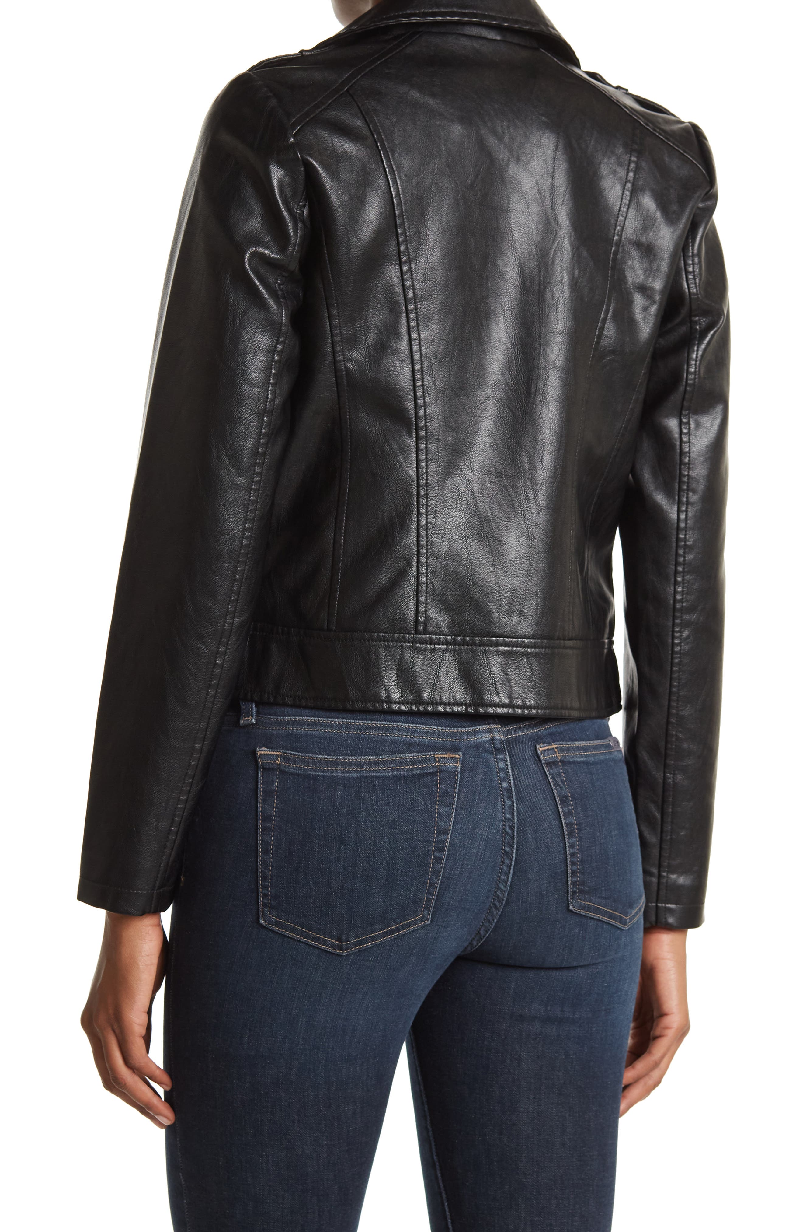 bernardo jacket leather