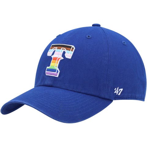 Men's '47  Royal Texas Rangers Team Pride Clean Up Adjustable Hat