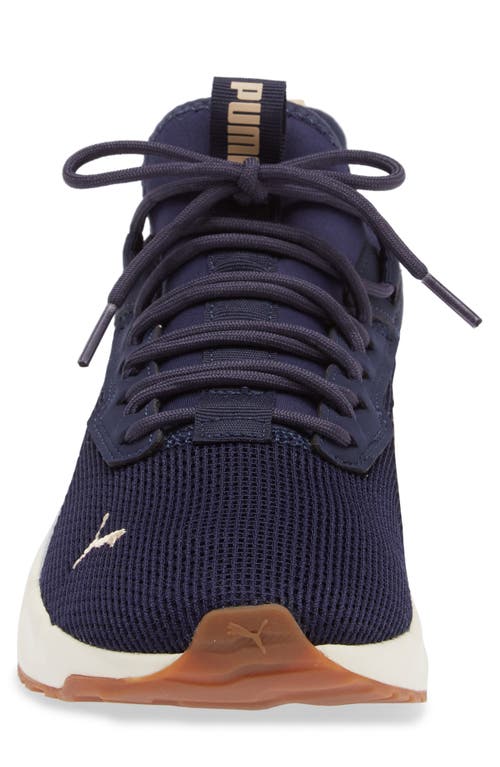 Puma Stride Exero Sneaker In  Navy-warm White-almond