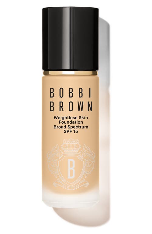 Bobbi Brown Weightless Skin Oil-controlling Foundation Spf 15 With Hyaluronic Acid Neutral Warm Ivory 1 oz / 30 In Neutral Warm Ivory