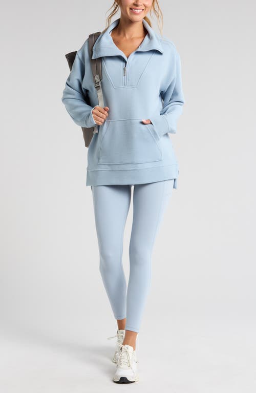 Zella Kickback Ottoman Tunic In Blue Fog