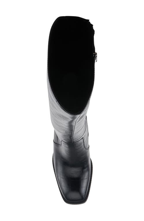 Azura By Spring Step Bestilmihart Over The Knee Boot In Black