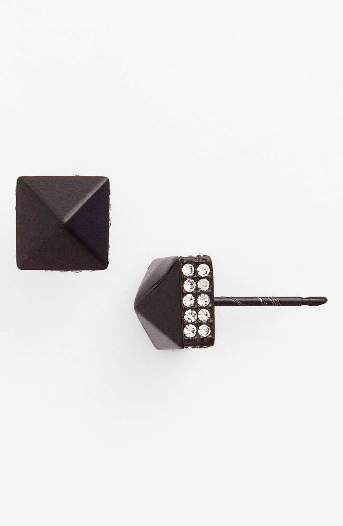 Vince Camuto Pavé Pyramid Stud Earrings Nordstrom