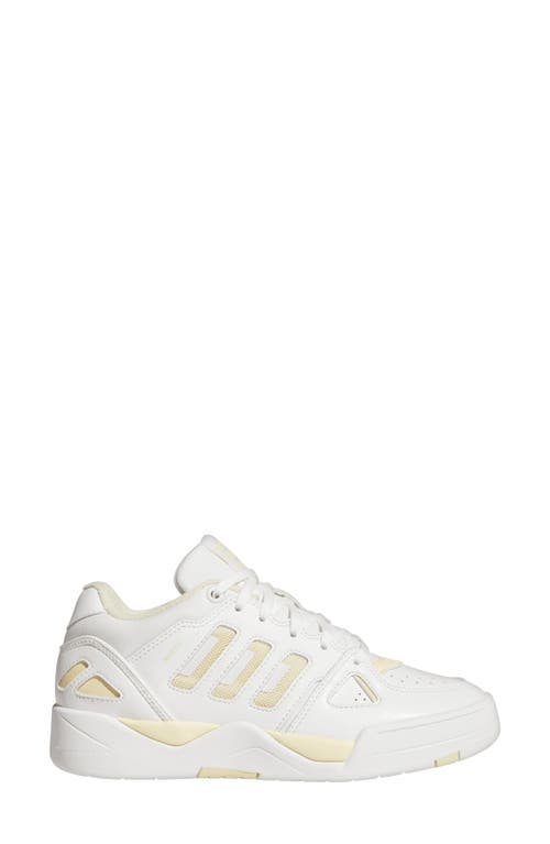 Adidas Originals Adidas Midcity Low Top Sneaker In White/easy Yellow/white