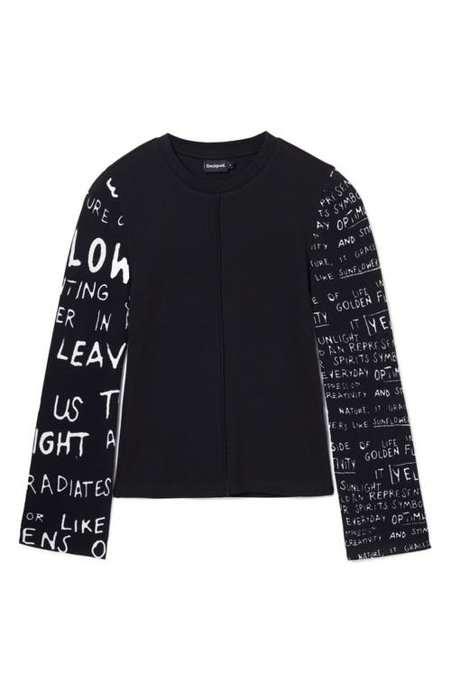 Desigual T-shirt In Black