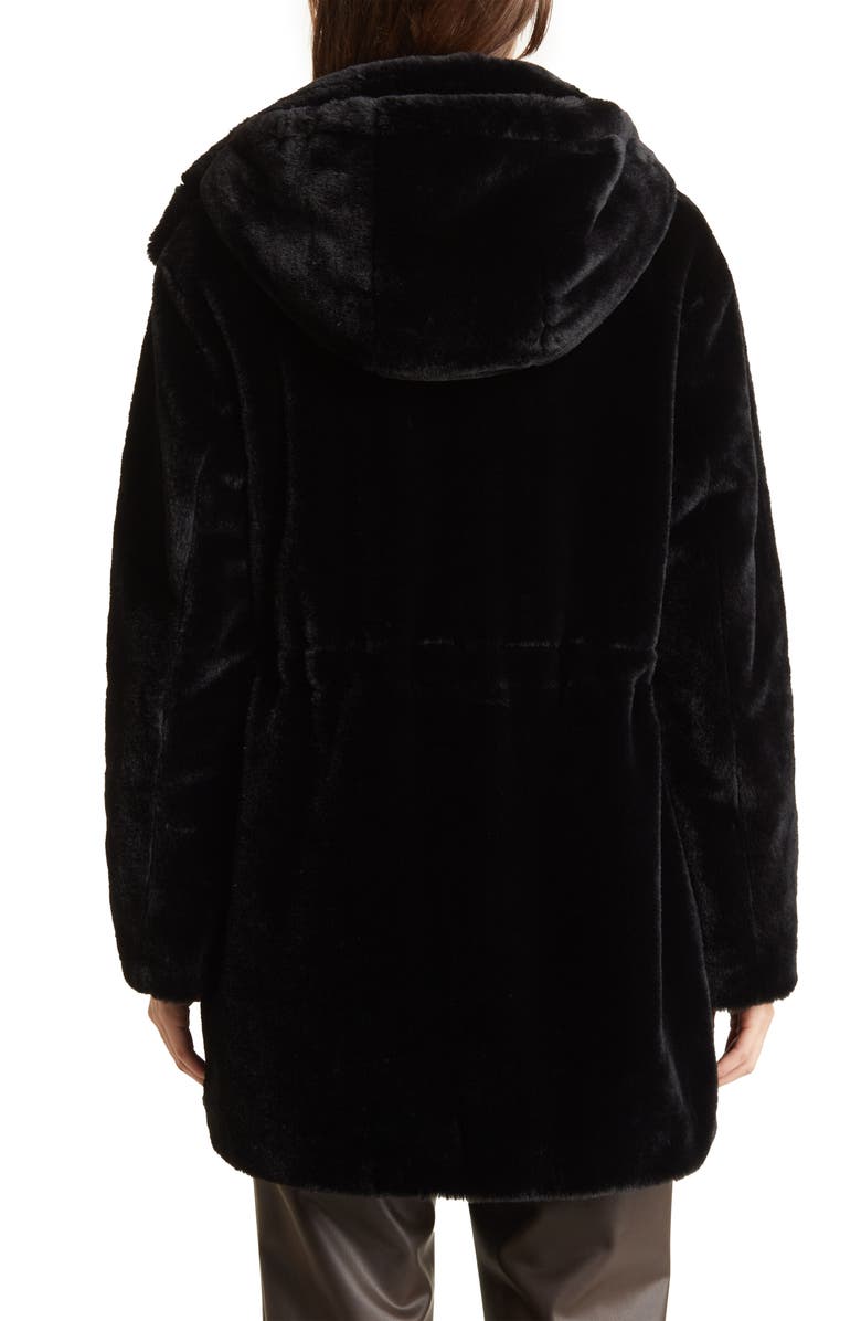 Sebby Faux Fur Hooded Reversible Jacket | Nordstromrack