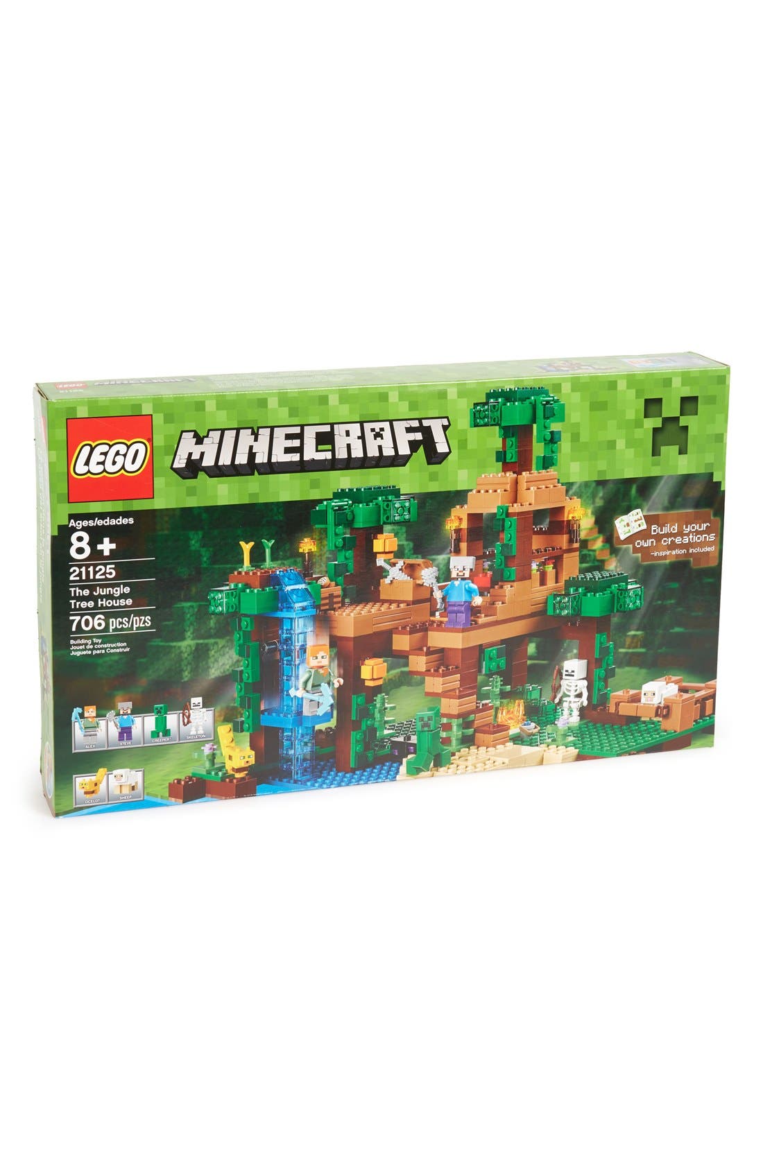 lego minecraft 21125 the jungle tree house