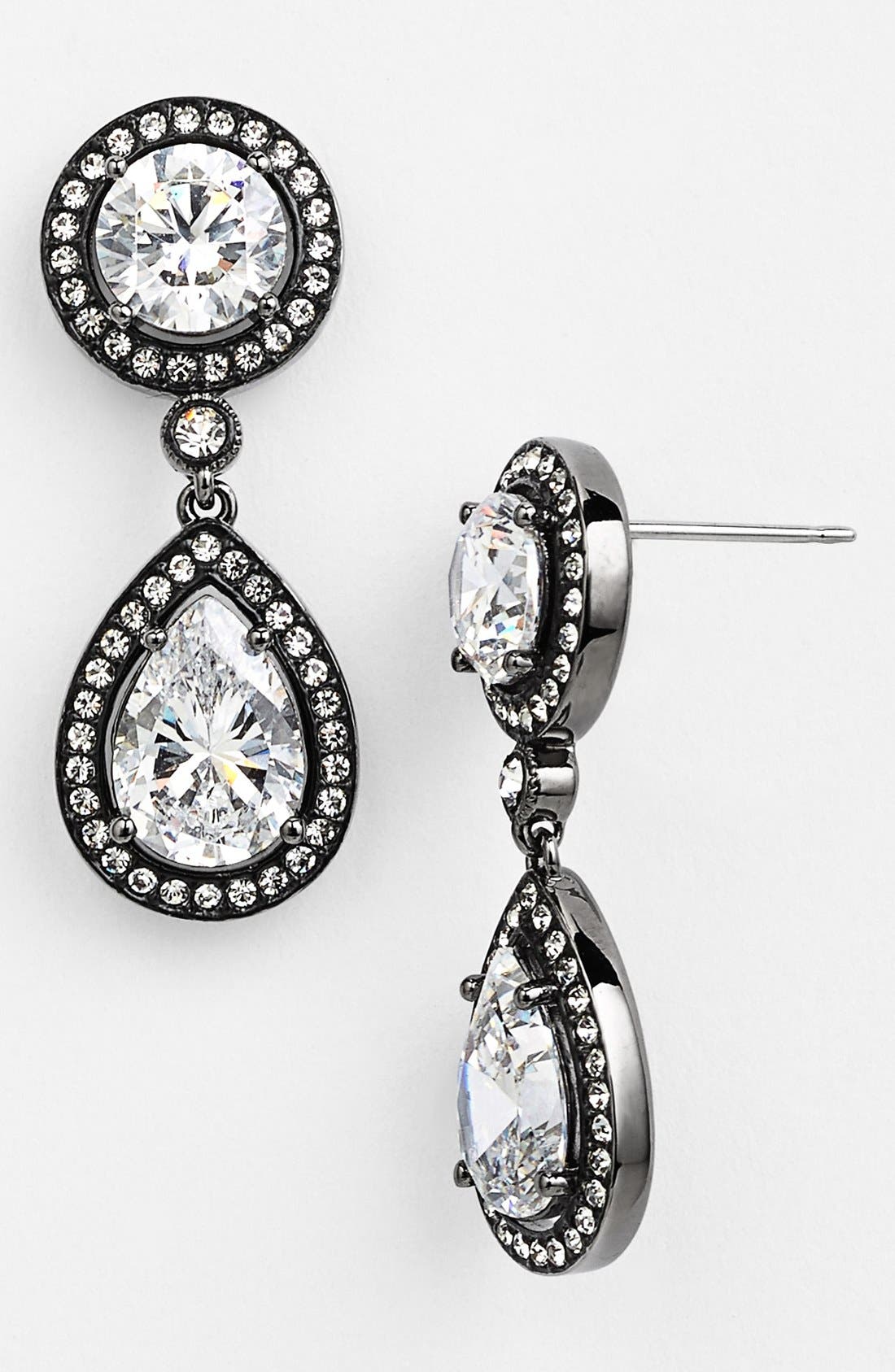 Nadri Crystal & Cubic Zirconia Drop Earrings (Nordstrom Exclusive