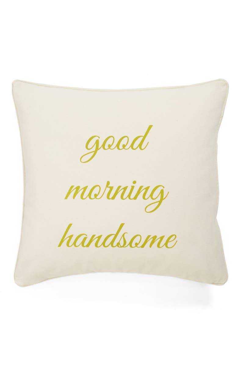 Levtex 'Hey There Beautiful/Good Morning Handsome' Reversible ...