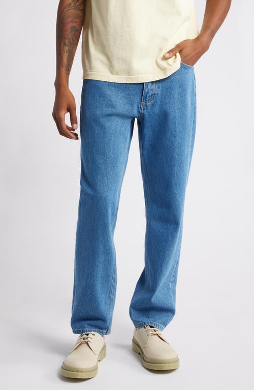 Obey Bender Relaxed Jeans In Light Indigo