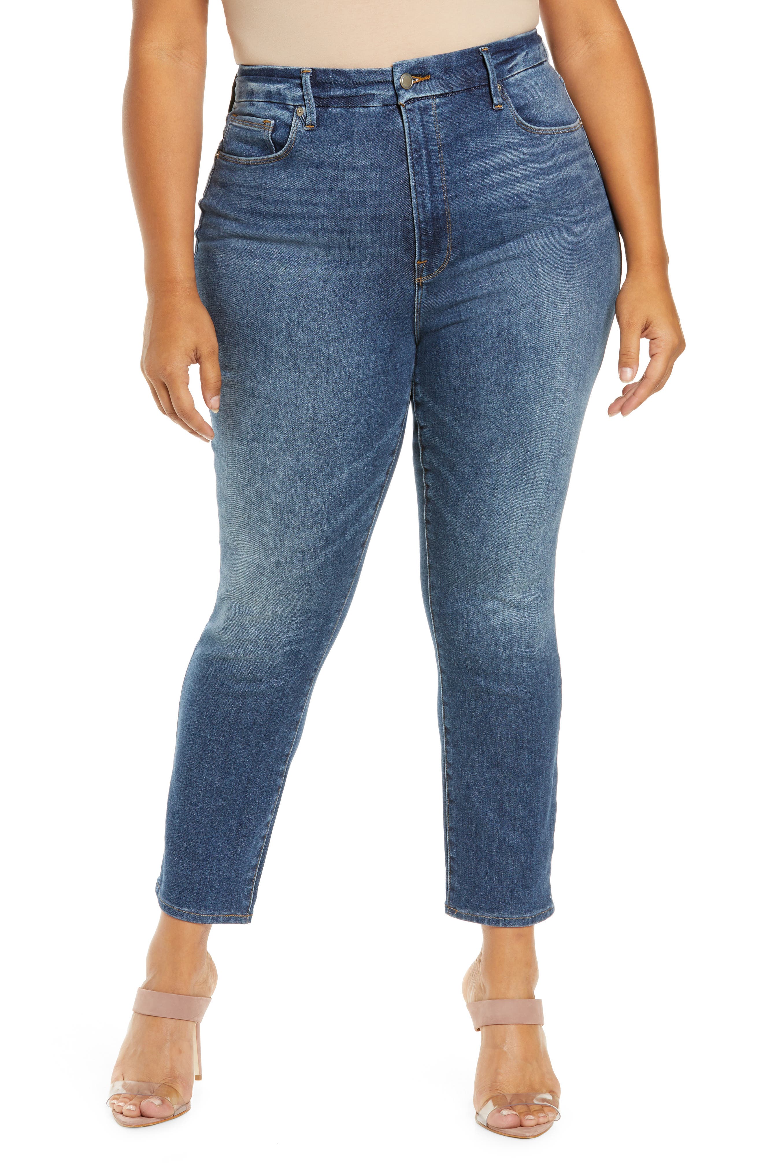 Women's Good American Good Leg Ankle Skinny Jeans Women's Good American Good Leg Ankle Skinny Jeans