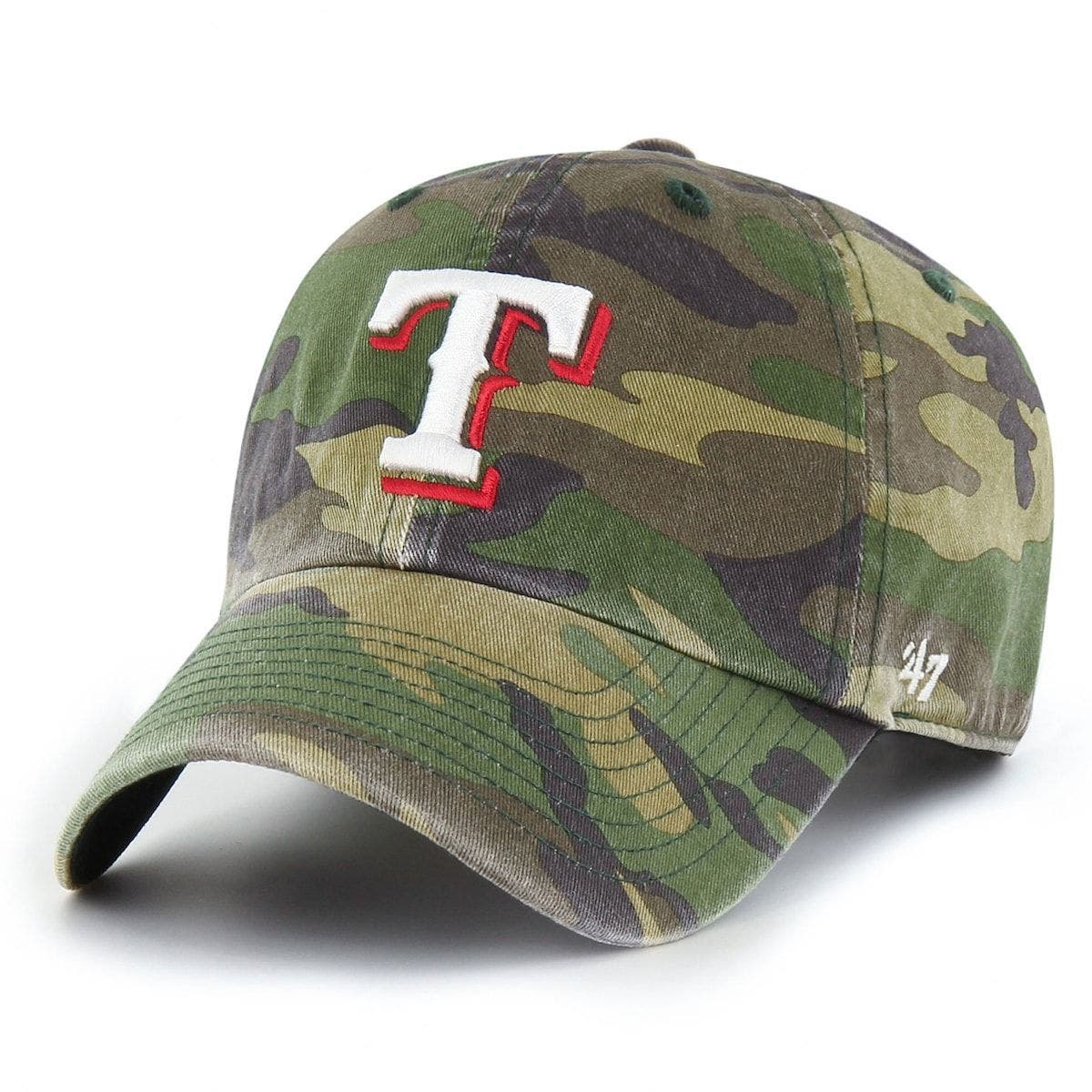 47 ' Camo Texas Rangers Clean Up 