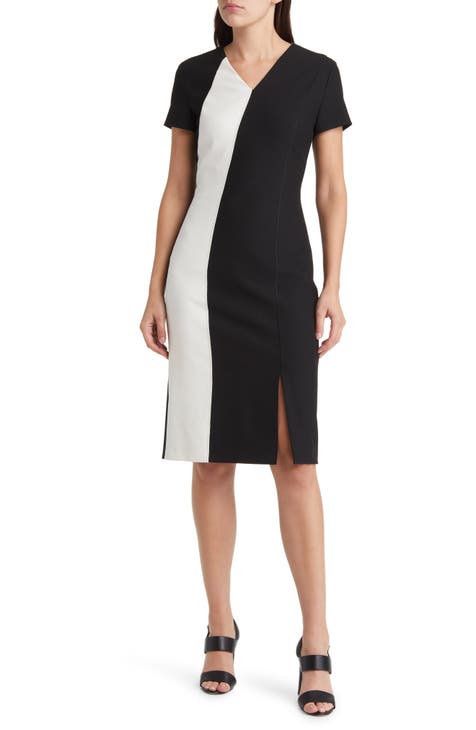 Dahota Colorblock Sheath Dress