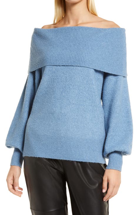 Convertible Puff Sleeve Sweater