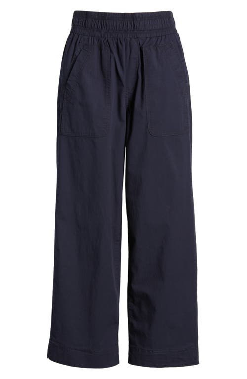 Wit & Wisdom Relaxed Straight Leg Pants In Navy