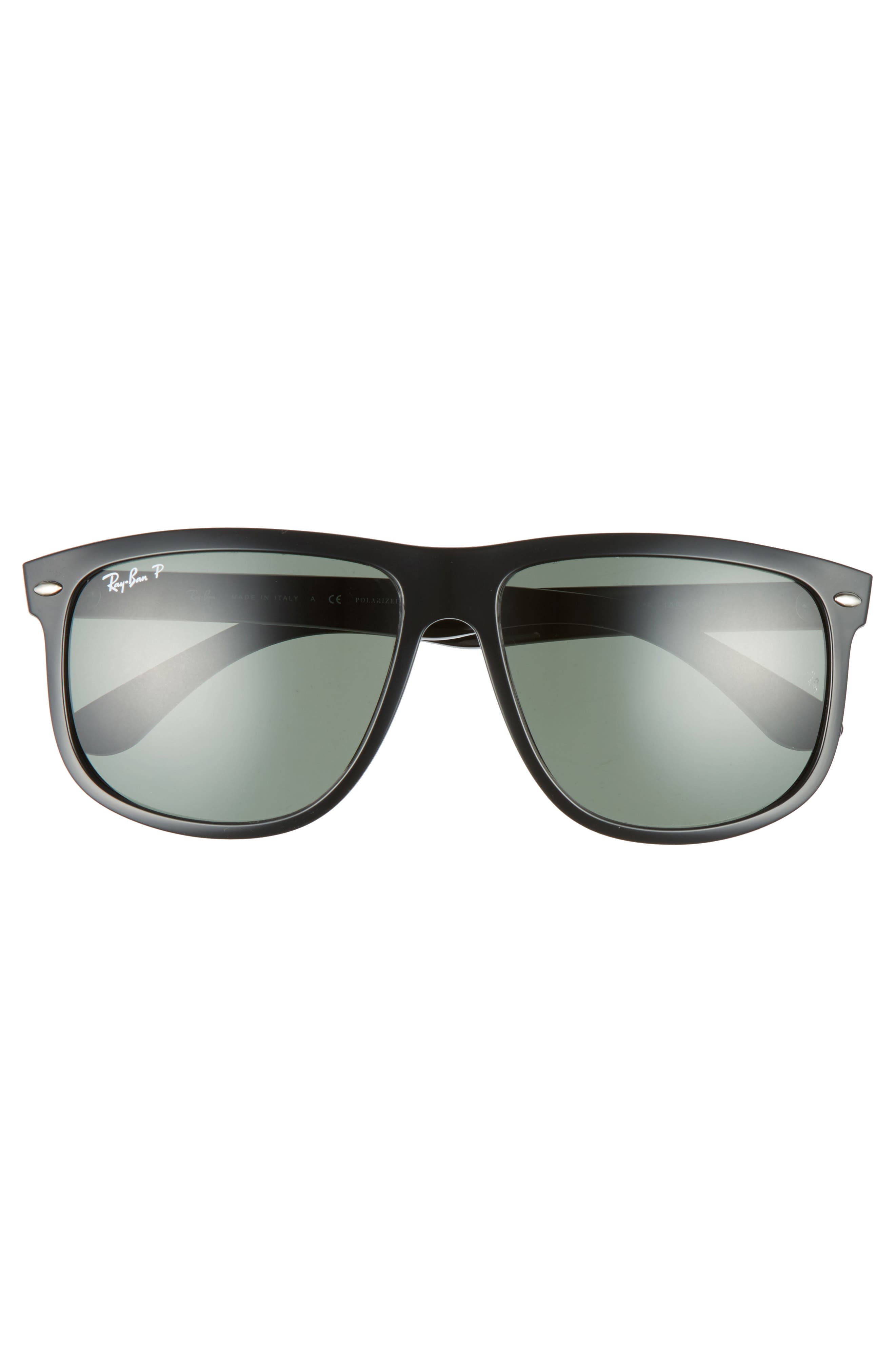 highstreet 60mm polarized flat top sunglasses